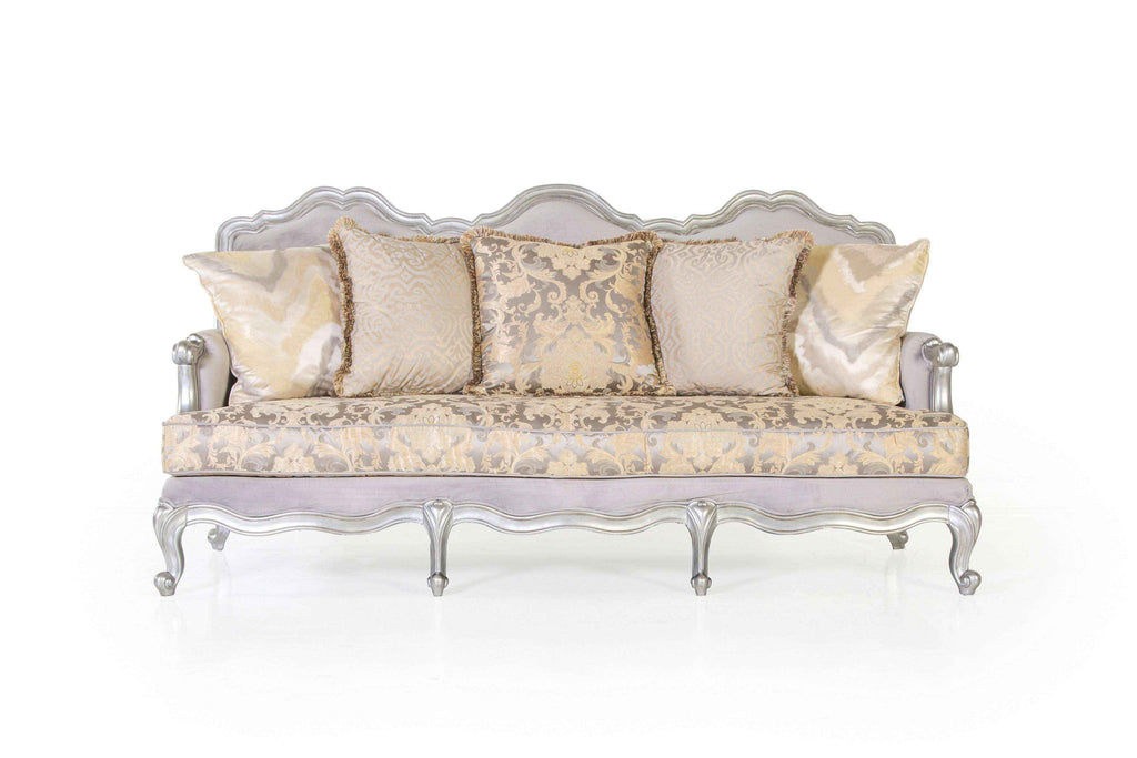 Traditional 3-Piece Living Room Set with Sofa, Loveseat & Chair